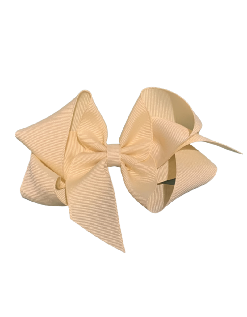 Bows Arts Cream Big (5in) Grosgrain Bow