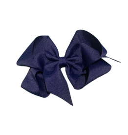 Bows Arts Light Navy Big (5in) Grosgrain Bow