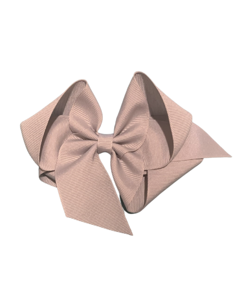 Bows Arts Silver/Gray Big (5in) Grosgrain Bow