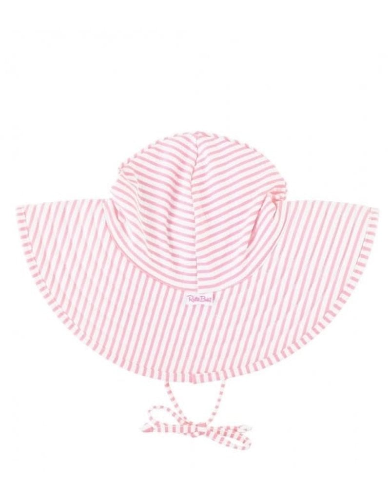 Toddler Pink Seersucker Swim Hat