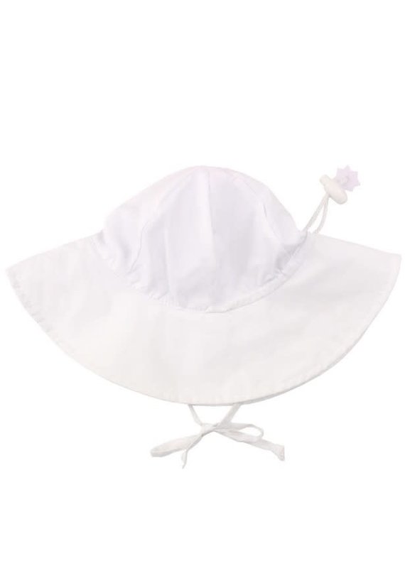 Toddler White Sun Protective Hat 2T-4T