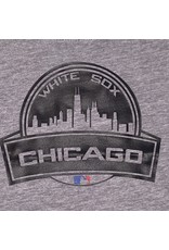 Tracy's Treasures White SOX Cityscape Gray Short Sleeve Onesie