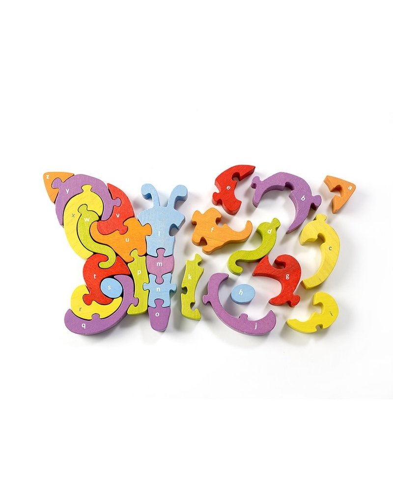 Begin Again Butterfly A-Z Puzzle