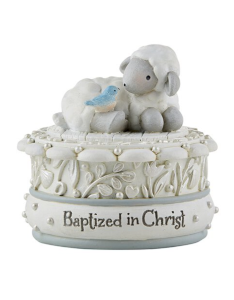 Christian Brands Catholic Baptism Keepsake Box