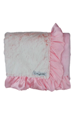 Frosted Rose Double Plush Blanket