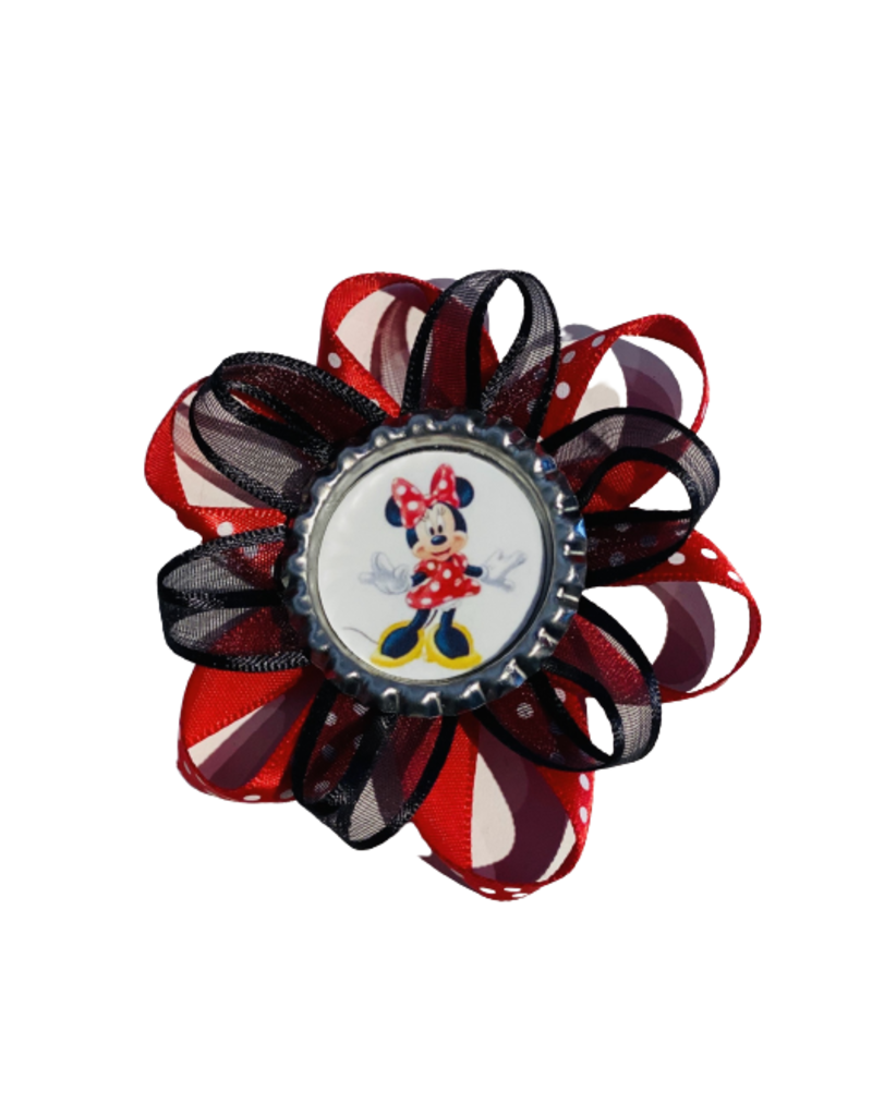 Minnie Red Ribbon Bow