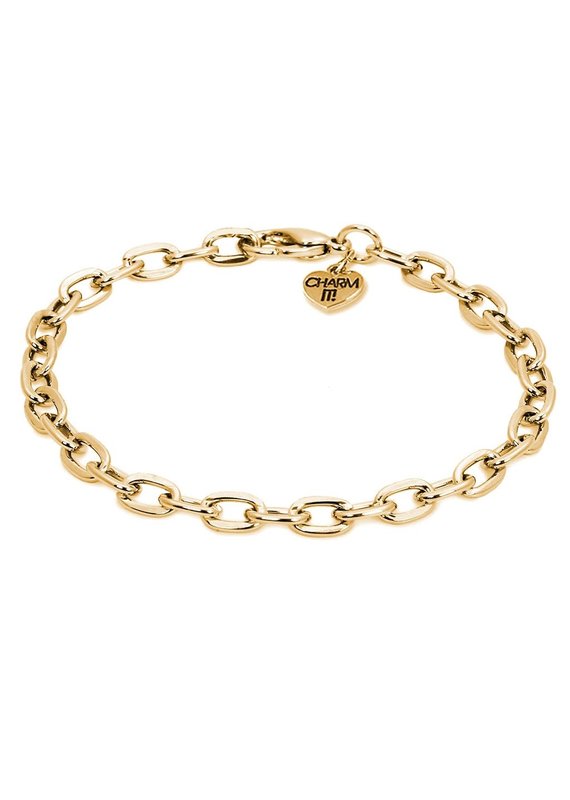 CHARM IT! Gold Chain Bracelet