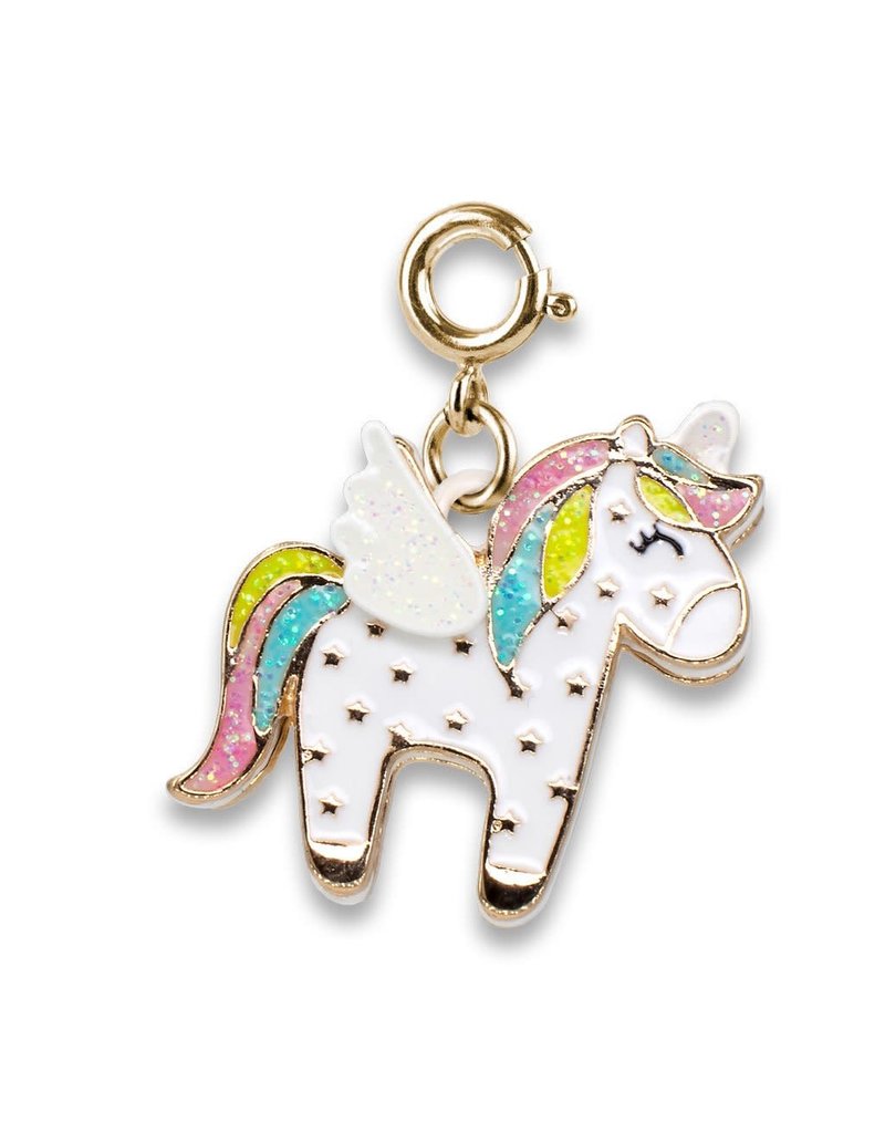 CHARM IT! Gold Flying Unicorn Charm