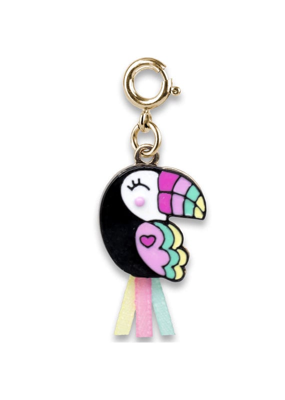 CHARM IT! Gold Ribbon Toucan Charm