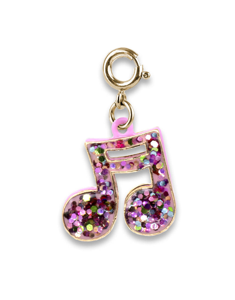 CHARM IT! Gold Glitter Music Note Charm