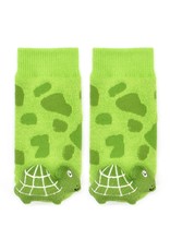 Green Turtle Rattle Socks 0-12m