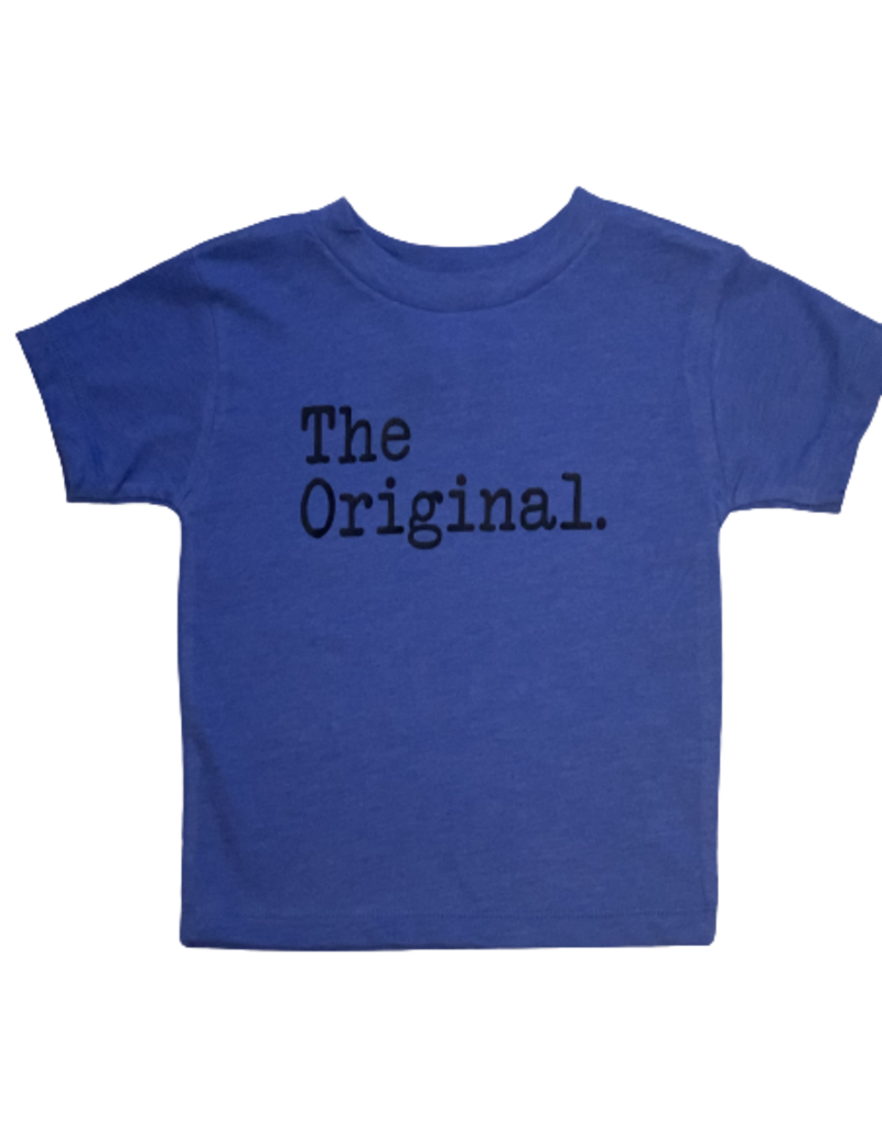 The Original Blue Short Sleeve Shirt Bows & Babes