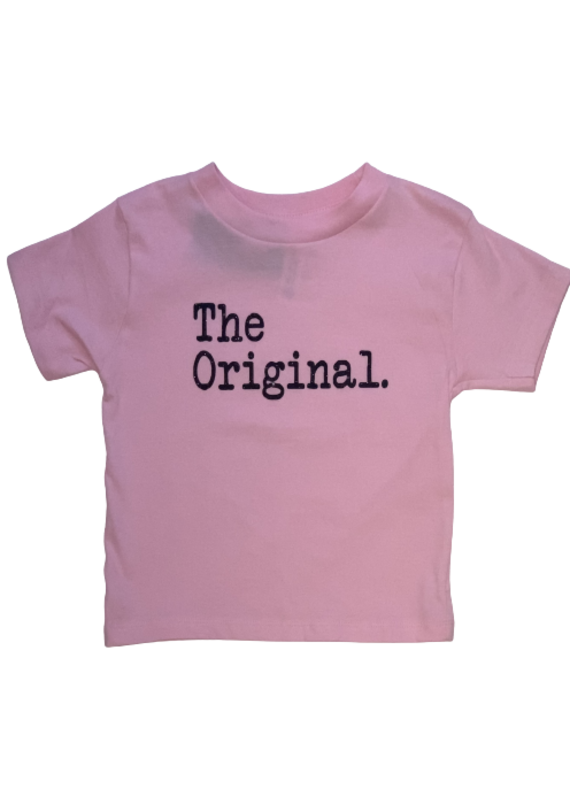 Tracy's Treasures The Original Pink Short Sleeve Onesie