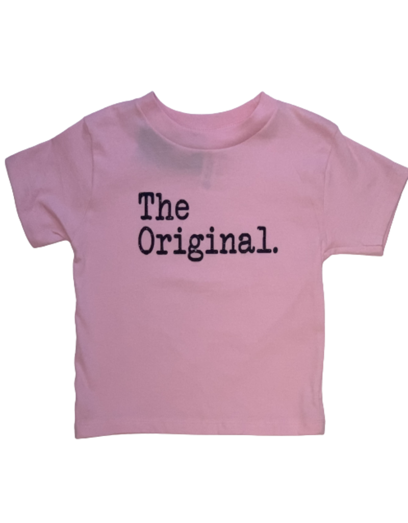Tracy's Treasures The Original Pink Short Sleeve Onesie
