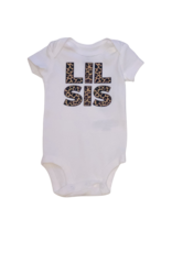 Tracy's Treasures Leopard Lil Sis Short Sleeve