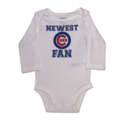 Tracy's Treasures Newest Cubs Fan Long Sleeve