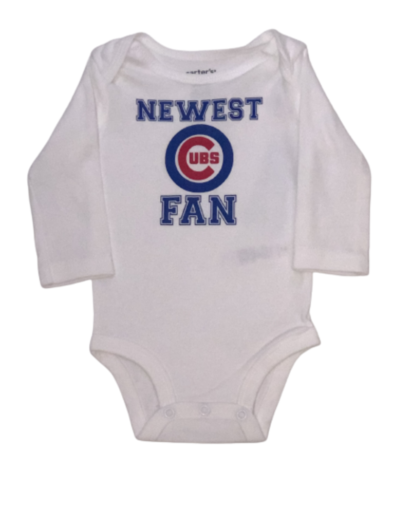 Tracy's Treasures Newest Cubs Fan Long Sleeve