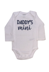Tracy's Treasures Daddy's Mini Long Sleeve Onesie