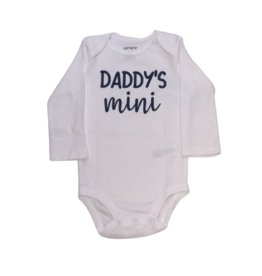 Daddy's Mini Long Sleeve Onesie