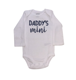 Tracy's Treasures Daddy's Mini Long Sleeve Onesie