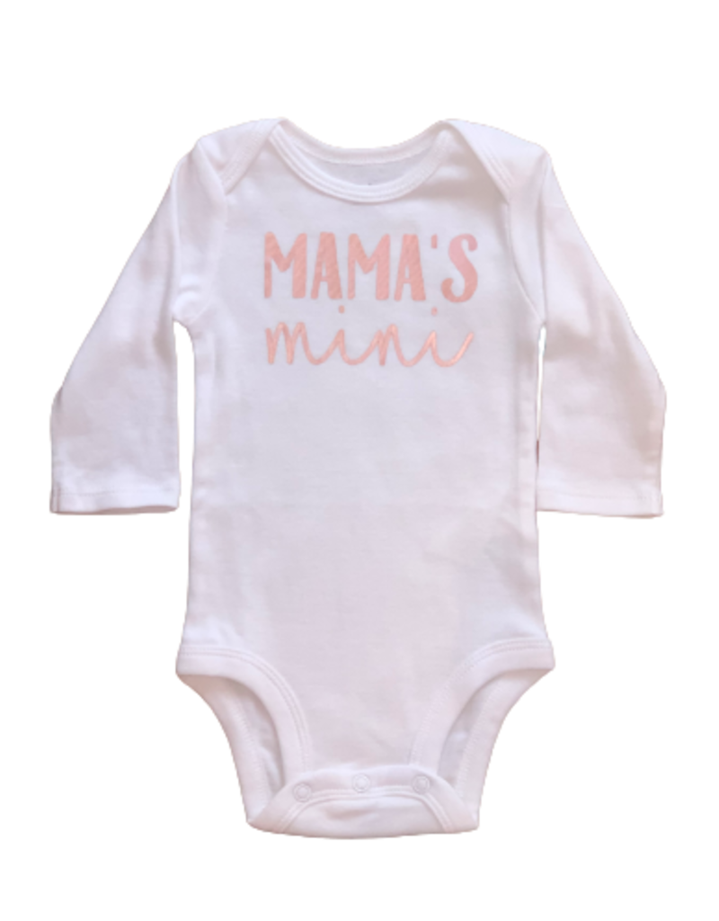 Mama's Mini Long Sleeve Onesie