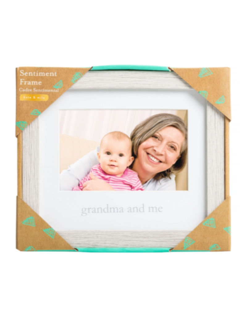 Kate and Milo Rustic Grandma & Me Frame