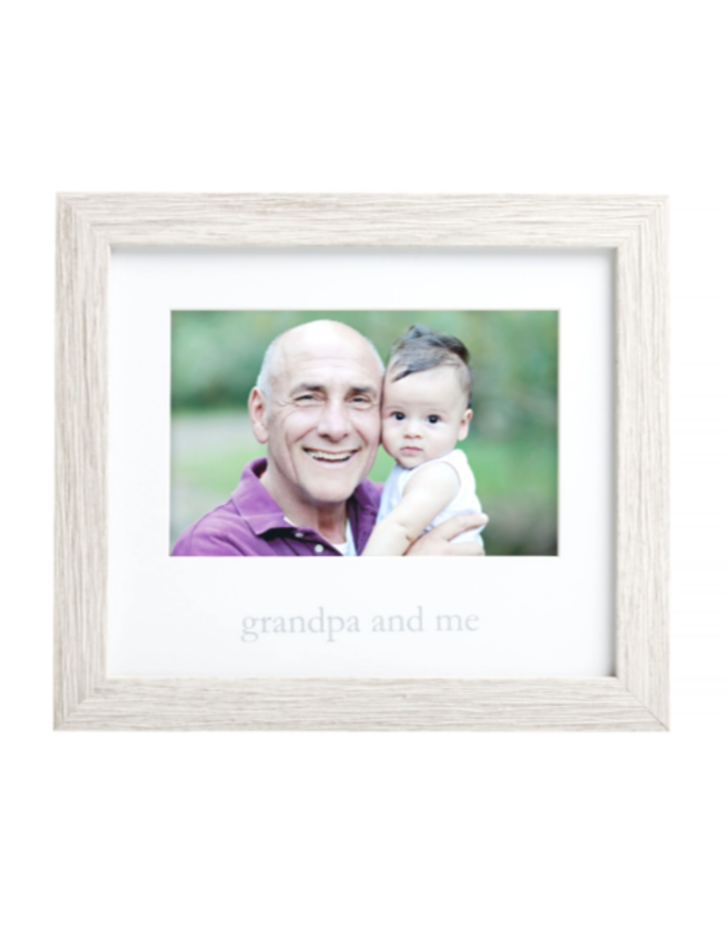 Kate and Milo Rustic Grandpa and Me Frame