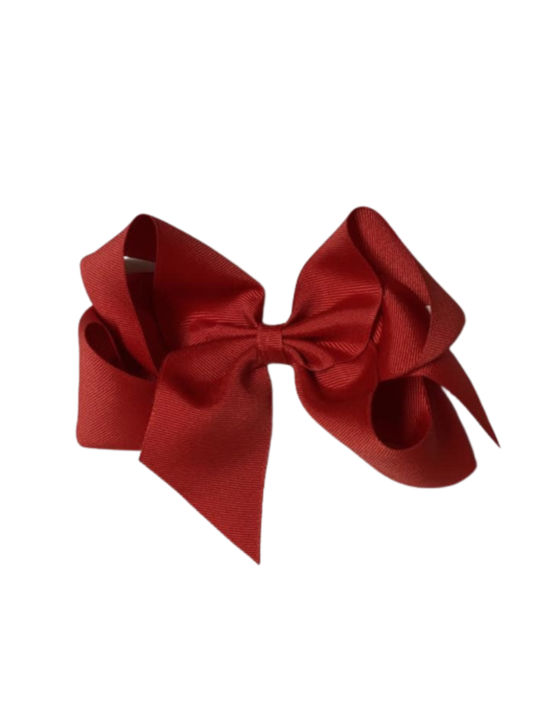 Red Giant (7in) Grosgrain Bow