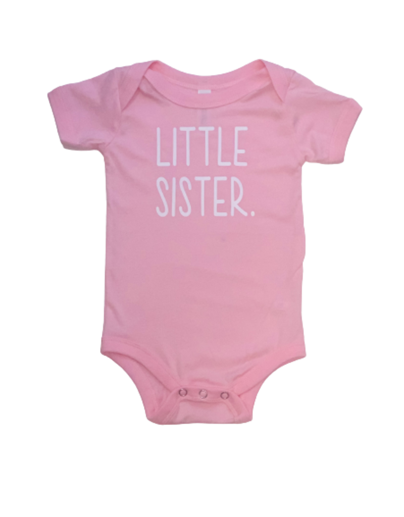 Tracy's Treasures Little Sister Rose Pink Short Sleeve