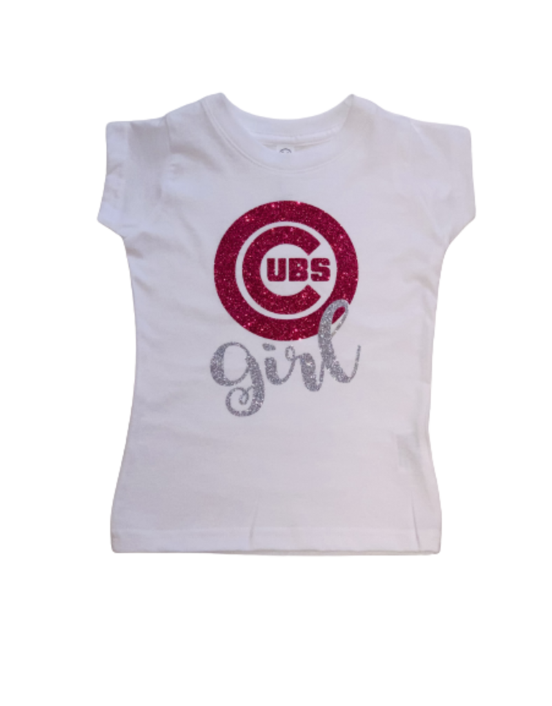 Cubs Girl Pink Short Sleeve Shirt