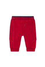 Red Basic Fleece Trousers