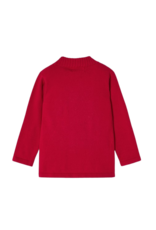 Red Mockneck Sweater