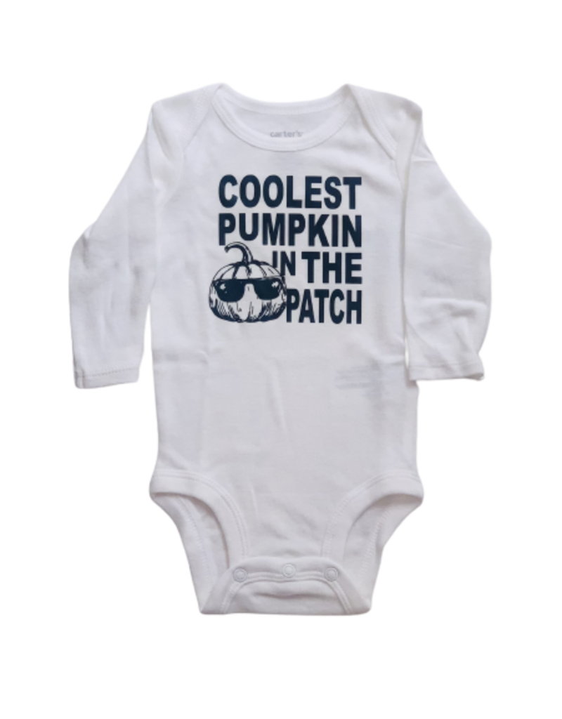 Coolest Pumpkin in the Patch Long Sleeve Onesie