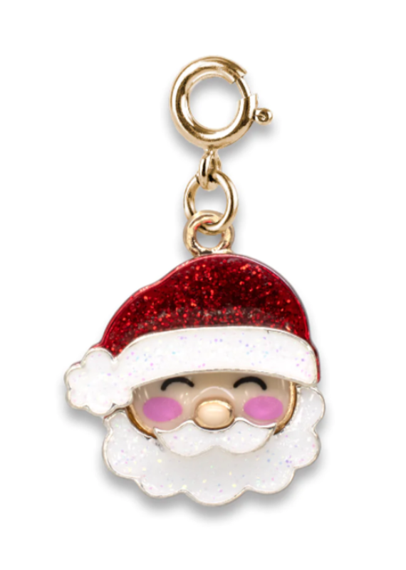 CHARM IT! Gold Glitter Santa Charm