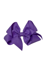 Bows Arts Big (5in) Diamond Dust Grosgrain Purple