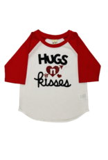 Hugs n Kisses Baseball Tee