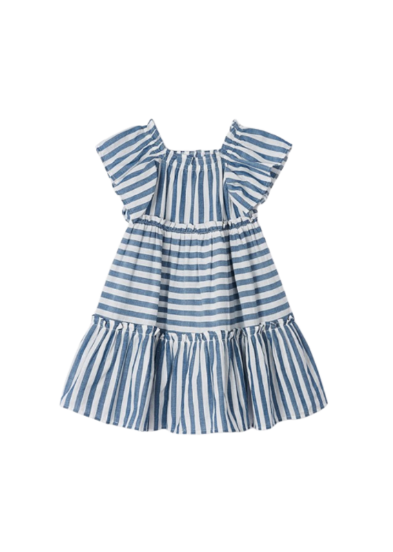 Porcelain Stripe Dress