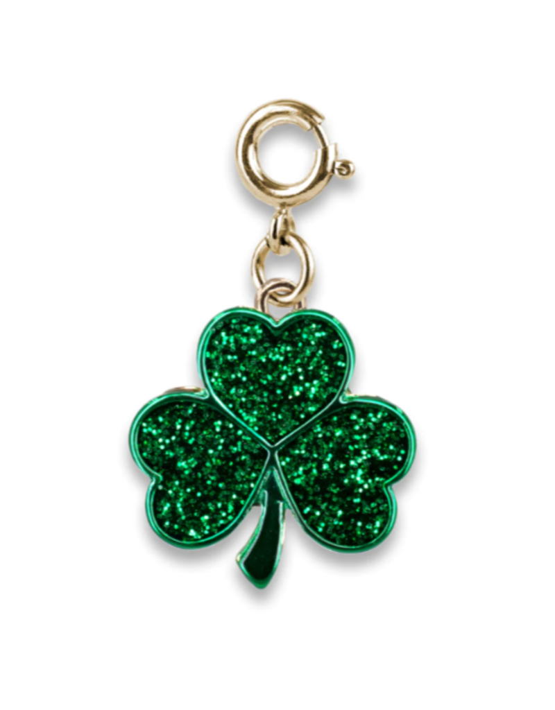 CHARM IT! Gold Glitter Shamrock Charm