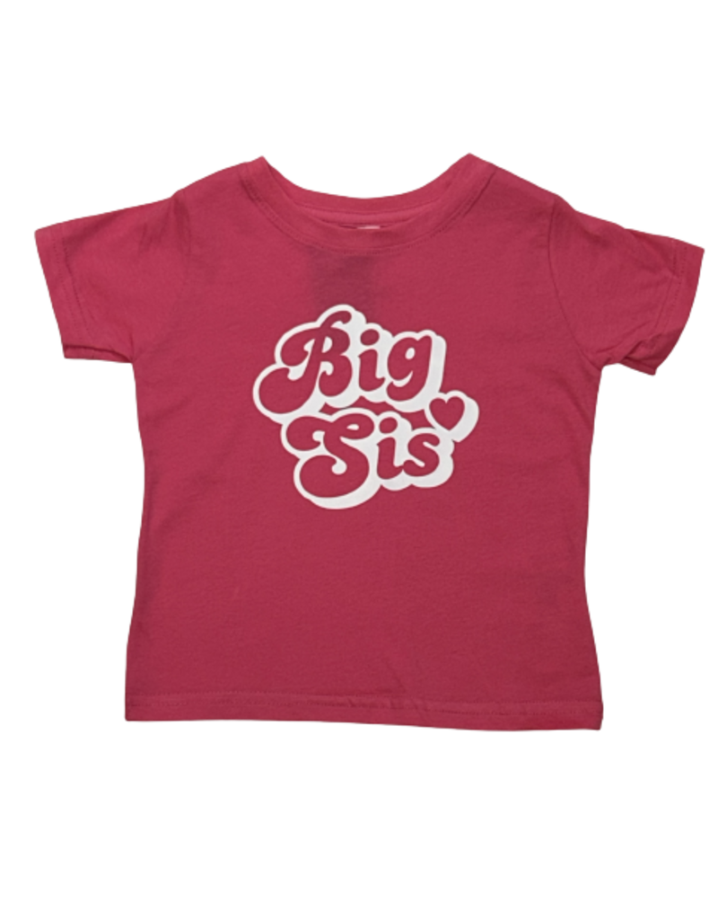 Big Sis Hot Pink Short Sleeve Shirt