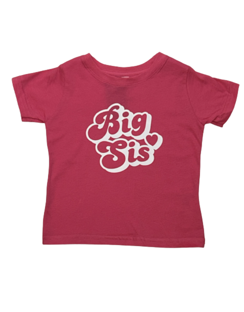 Big Sis Hot Pink Short Sleeve Shirt