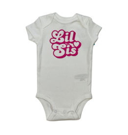 Lil Sis White Onesie Short Sleeve