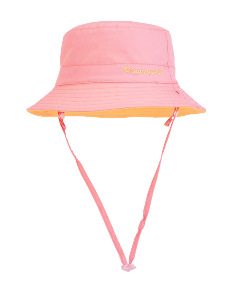 Coral Bucket Hat 0-12m