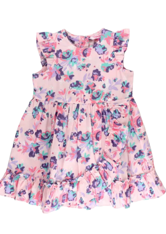 Toddler Princess Meadow Ruffle Detail Dress Woven
