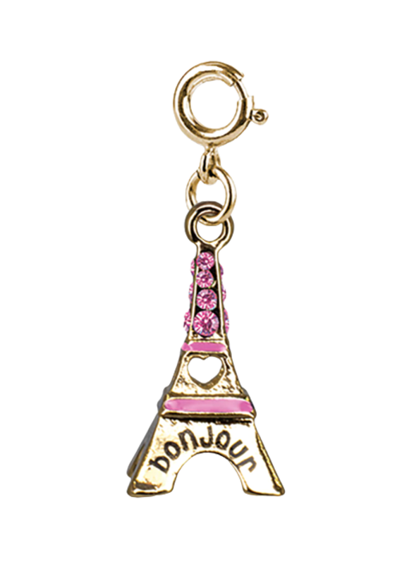 High Intencity Corporation CHARM IT! CHARM IT! Gold Eiffel Tower Charm