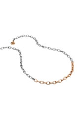 High Intencity Corporation CHARM IT! CHARM IT! Two Tone Chain Necklace