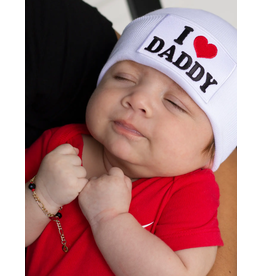 IlyBean I Love Daddy Newborn Hospital Hat