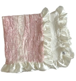rockin royalty Sweet Pink Fawn Luxe Cuddle Blanket