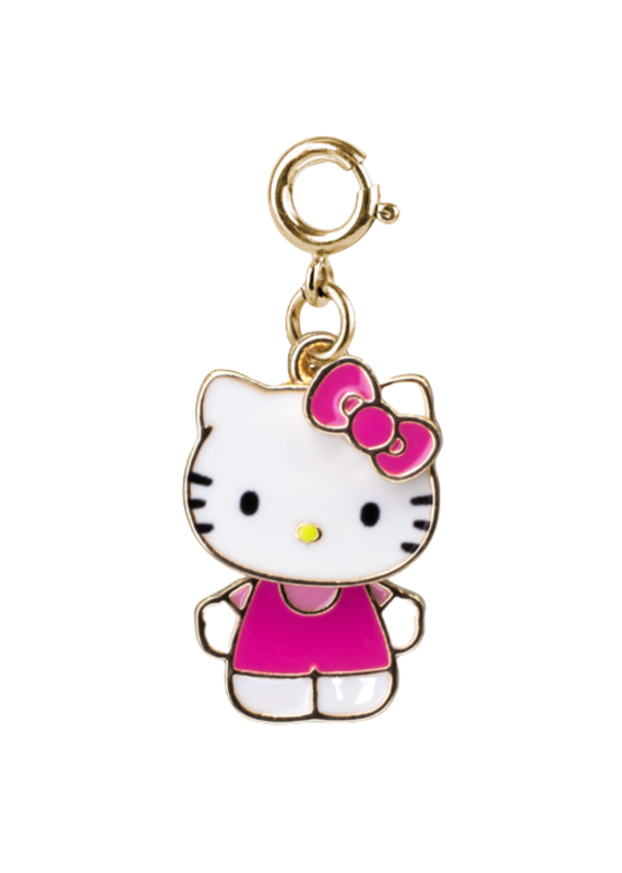 CHARM IT! Gold Swivel Hello Kitty