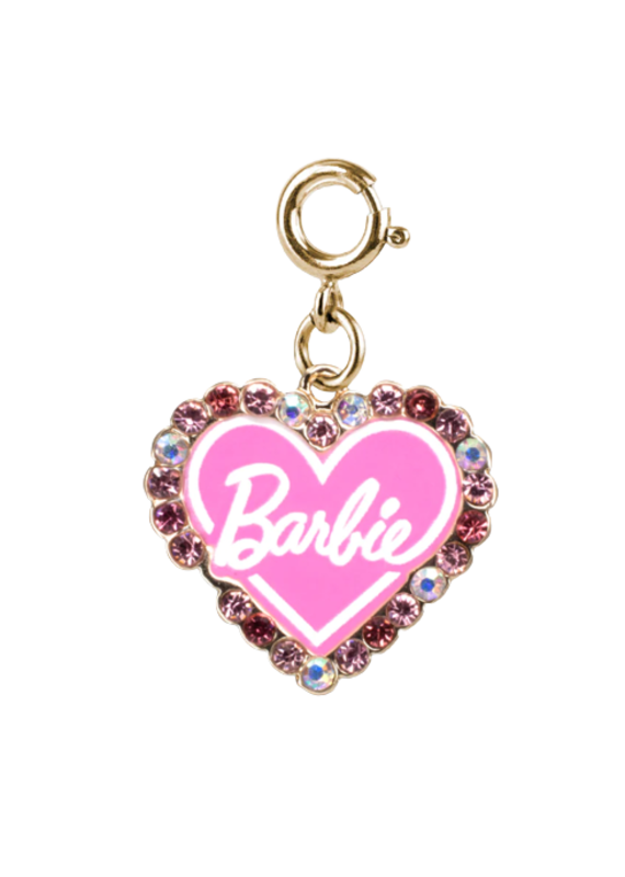 CHARM IT! Gold Barbie Heart Charm