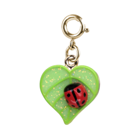 CHARM IT! Gold Glitter Little Ladybug Charm